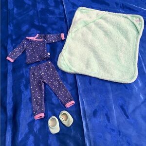 American Girl WellieWishers Starry Sky Pajamas